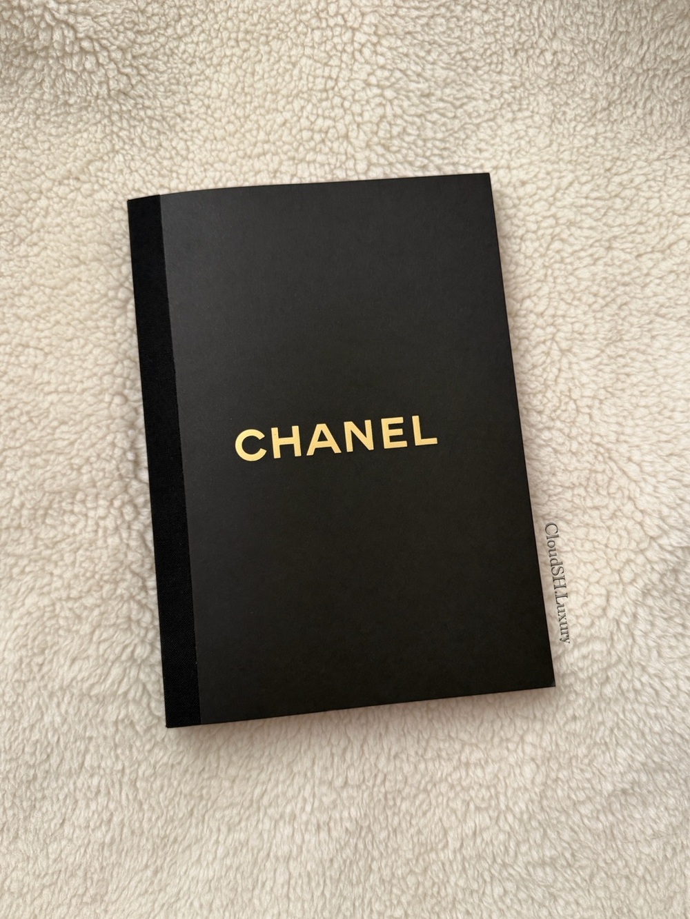 Auth Chanel CC Logo A5 Blank Notebook Refill